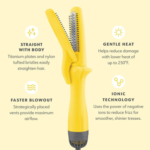 The Straight Shot Blow-Drying Flat Iron