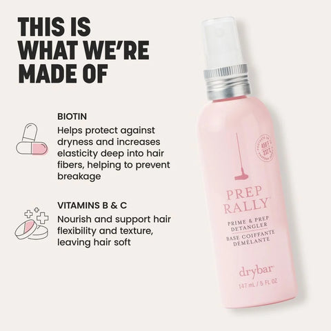 Drybar Prep Rally Prime & Prep Detangler