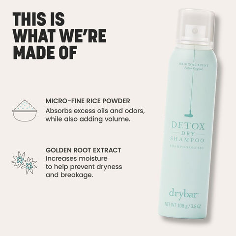 Detox Dry Shampoo Vanilla Bourbon Scent Full Size