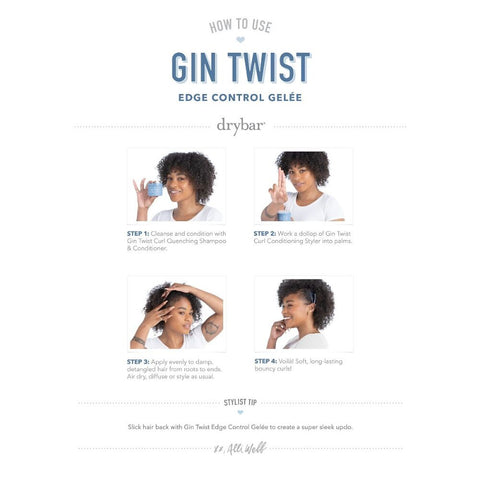 Gin Twist Edge Control Gelée